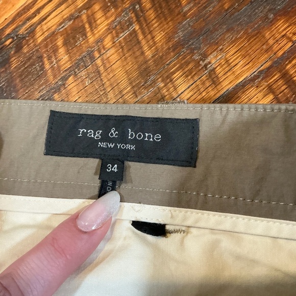 rag & bone New York Men’s Slim Fit  RIPSTOP Cargo Pants Khaki Brown Size 34 - Picture 4 of 6